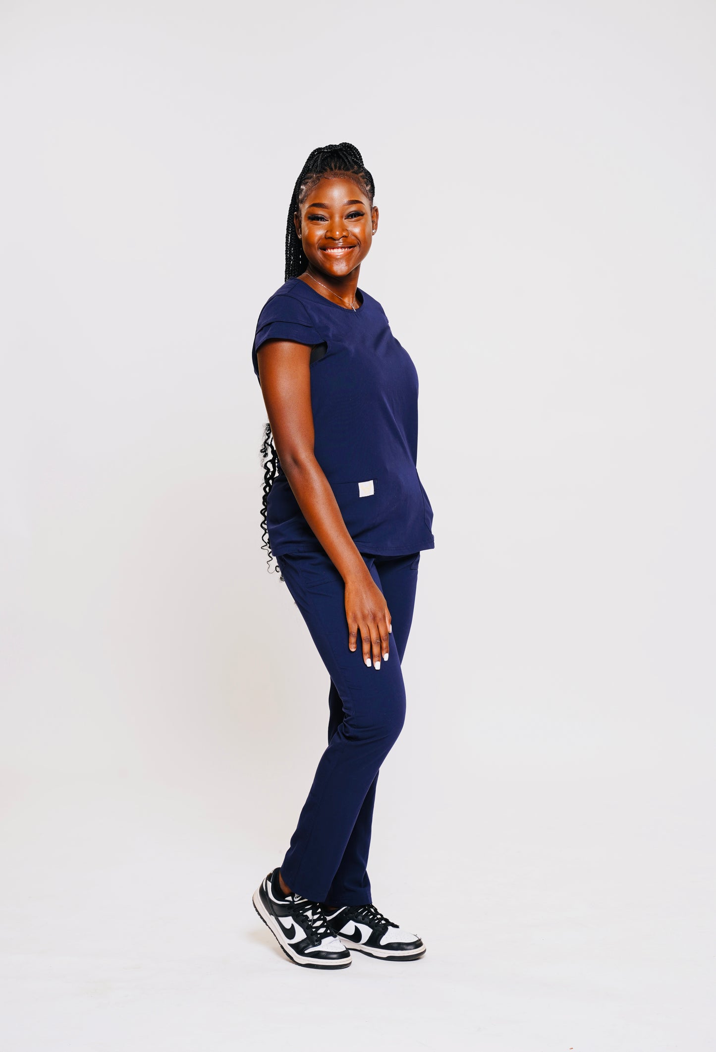 Purpose – Scrub TOP (Available in Blue & Navy Blue)