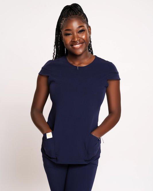 Purpose – Scrub TOP (Available in Blue & Navy Blue)